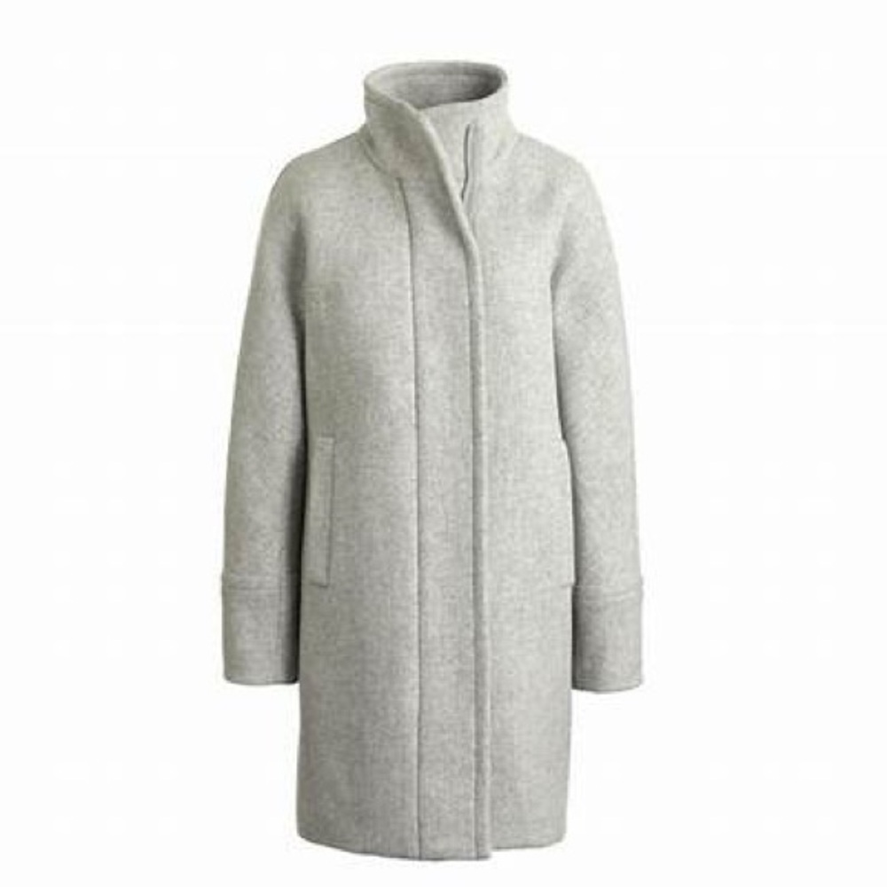 J.Crew Women’s Grey Cocoon Coat